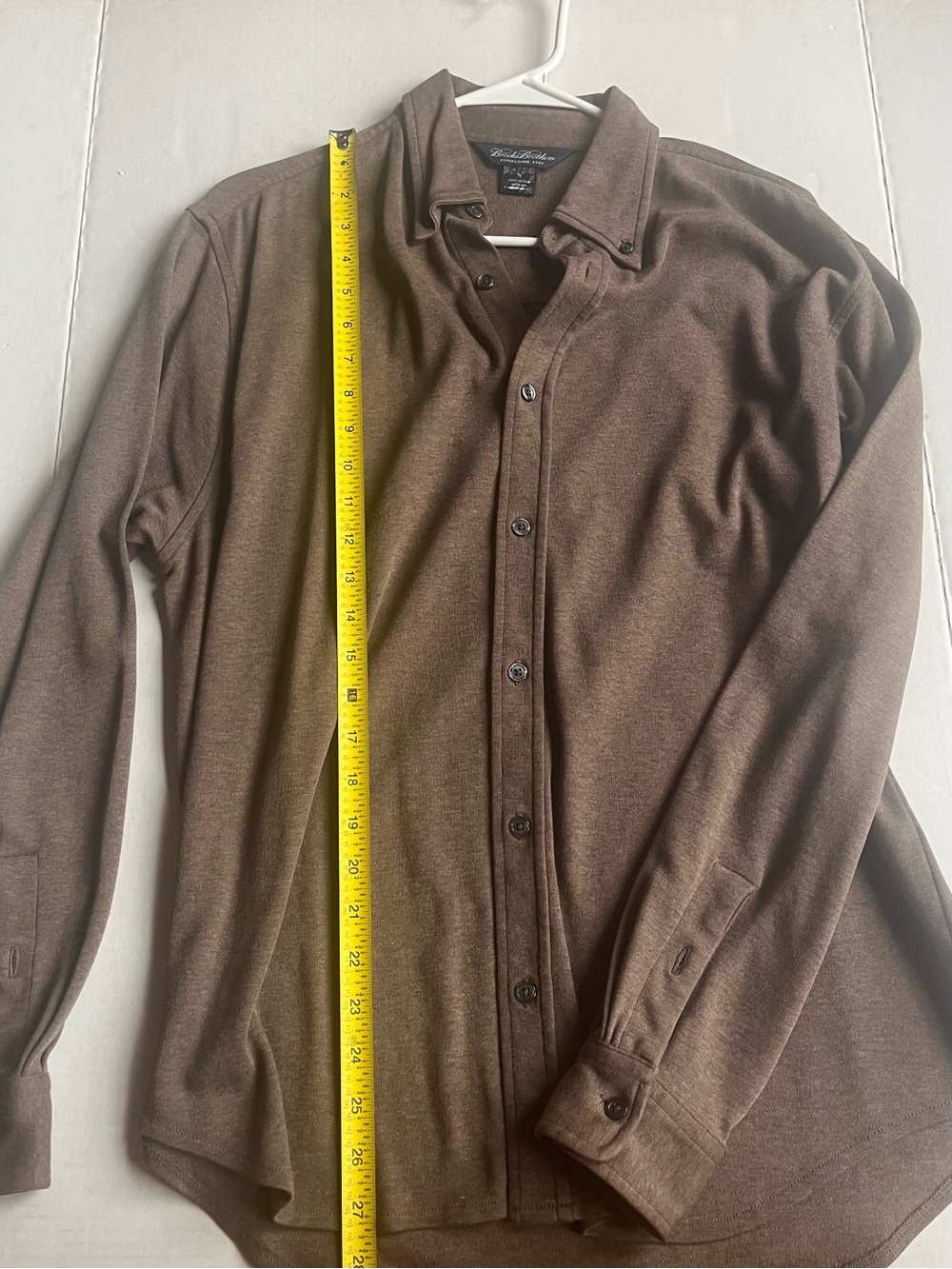 Brooks Brothers Brown Lightweight Shirt Jacket